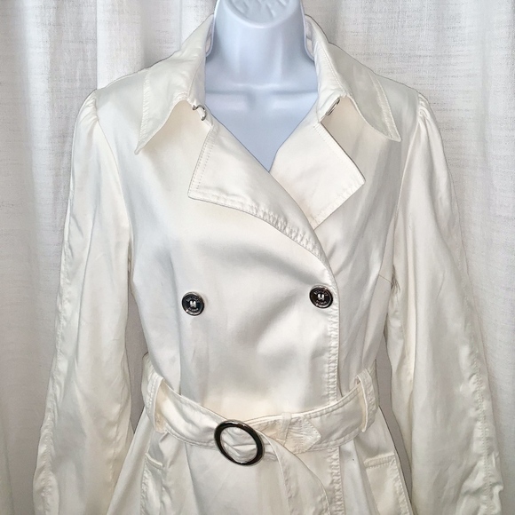 NWOT- Laundry by Design Flared Trench Coat! - Picture 2 of 5